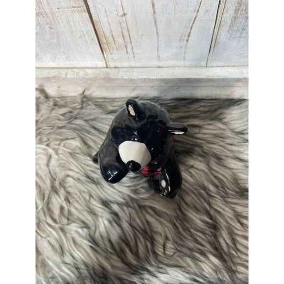 Black‎ Bear Salt Shaker Glazed Ceramic - Picture 5 of 5